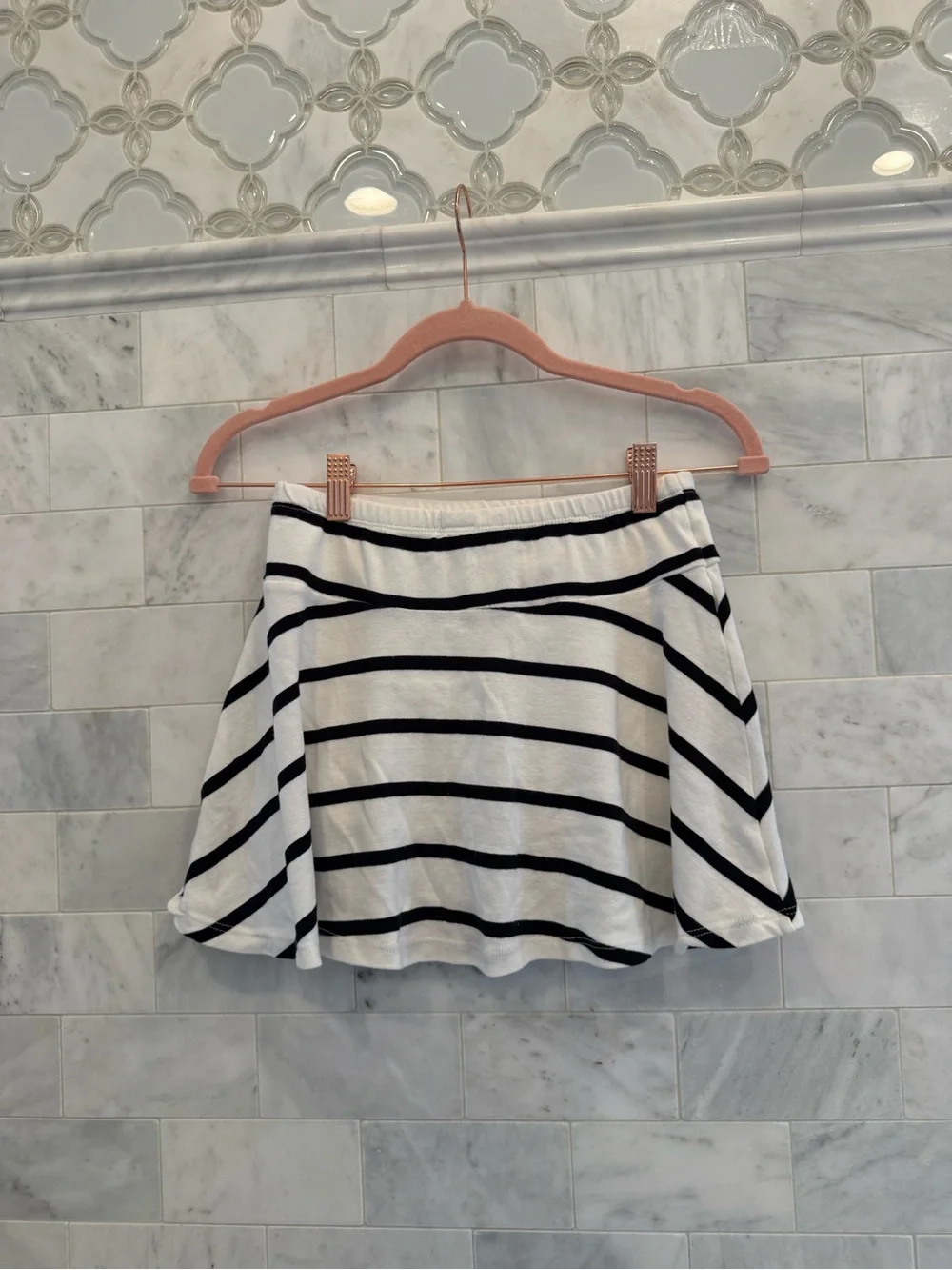 Gymboree striped skirt (with built-in under shorts)